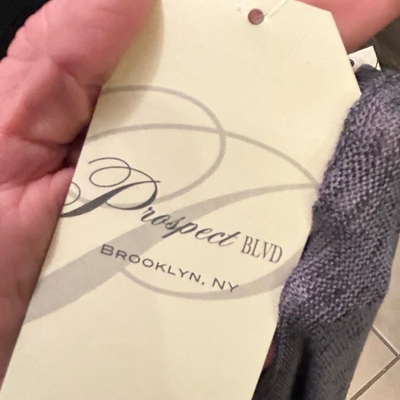 Clearance new Prospect Blvd Gray long Cardigan 1X split side 0122 - Picture 7 of 11